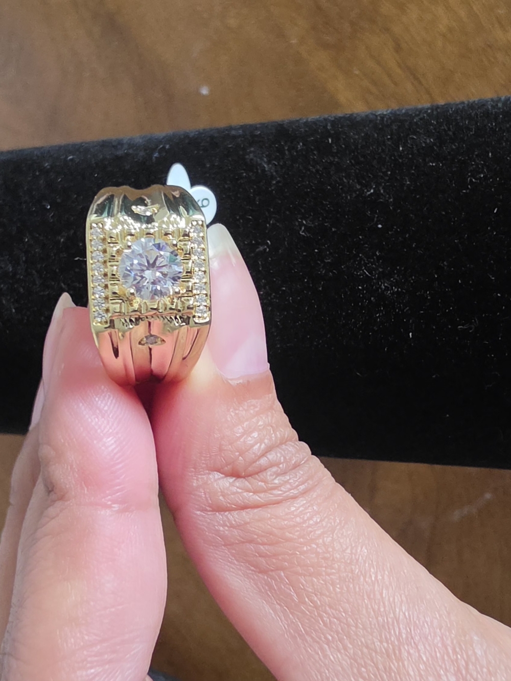 Anillo Para Caballero Oro Laminado 14k - Picture 6 of 6